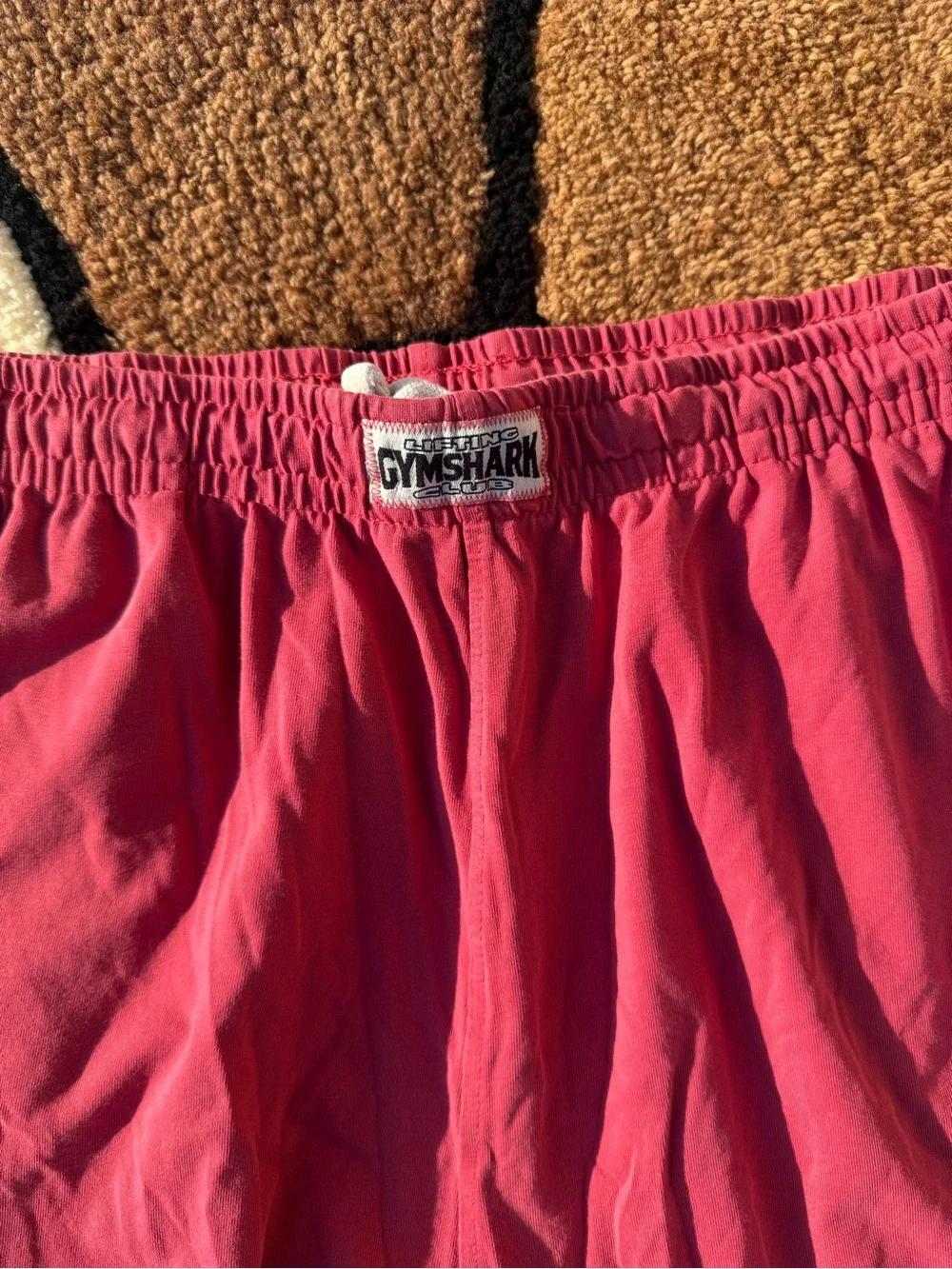 Gymshark Lifting Club GSLC Heritage Shorts XL red